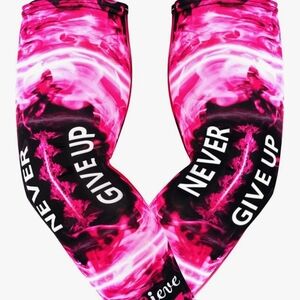 Pink and Black Motivational Leggings